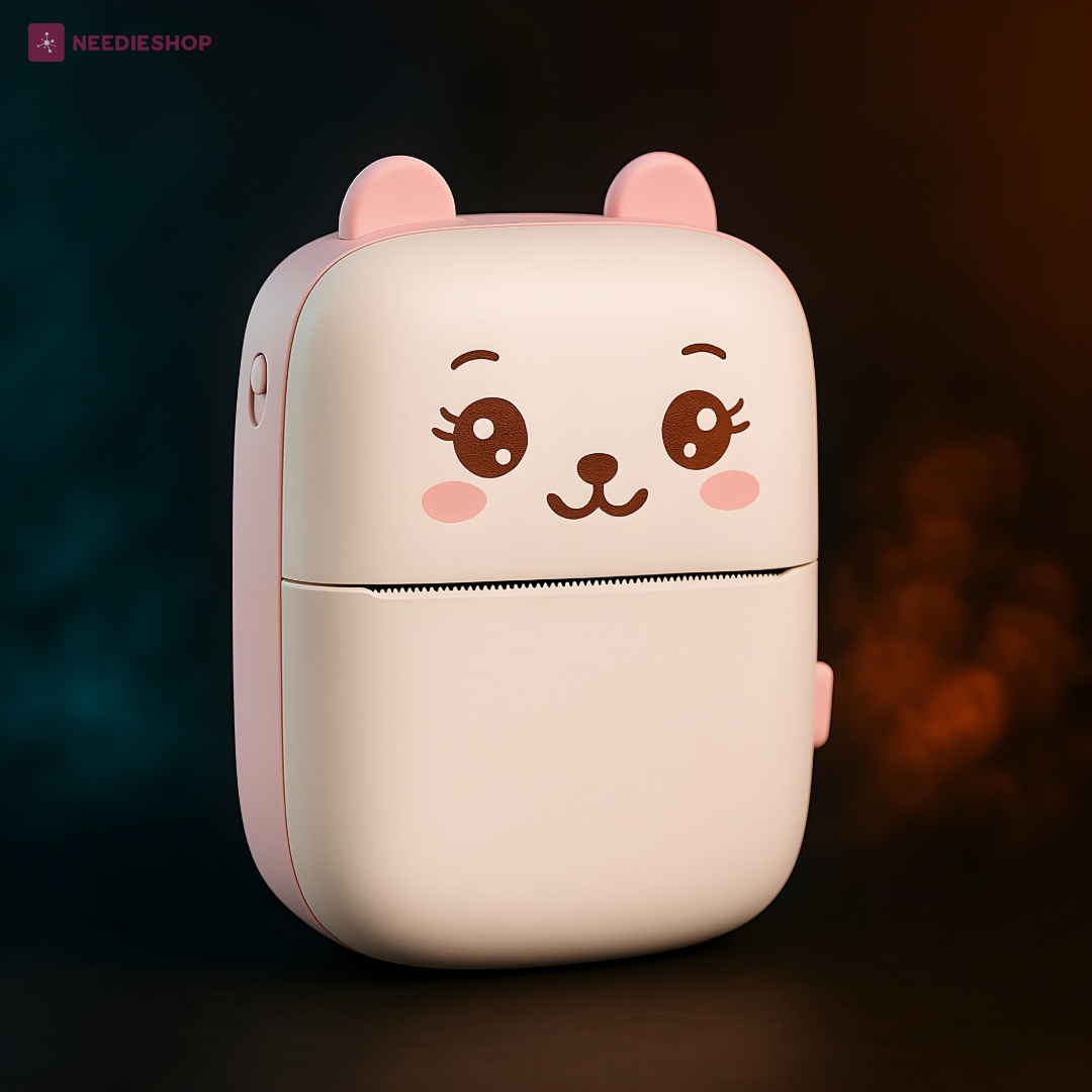 GearUP Bluetooth Mini Thermal Printer - Wireless & Inkless Printing
